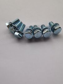 Standard Steel Screws Nuts And Bolts With Zinc Plate Fit With Switchgear