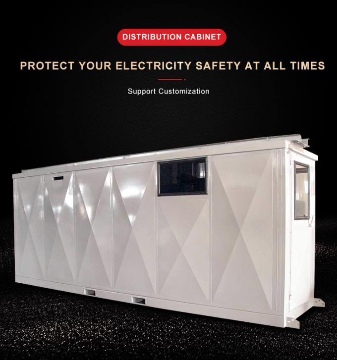 subestación prefabricada inteligente modular de los componentes eléctricos del dispositivo de distribución 220kV 0