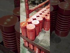 10kv aisladores de apoyo con material de resina epoxi para tecnología APG por tres agujeros