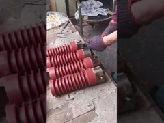 H=210mm 24kV-80 pF aislador de condensador de resina epoxi con indicador en el interruptor