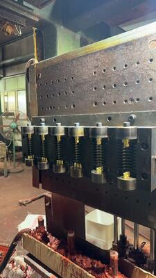 High-pressure die casting precision mold with APG insulators