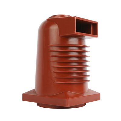 630A/1250A/1600A  24kV Casting Resin Insulator Spout Bushing Protect Copper Busbar
